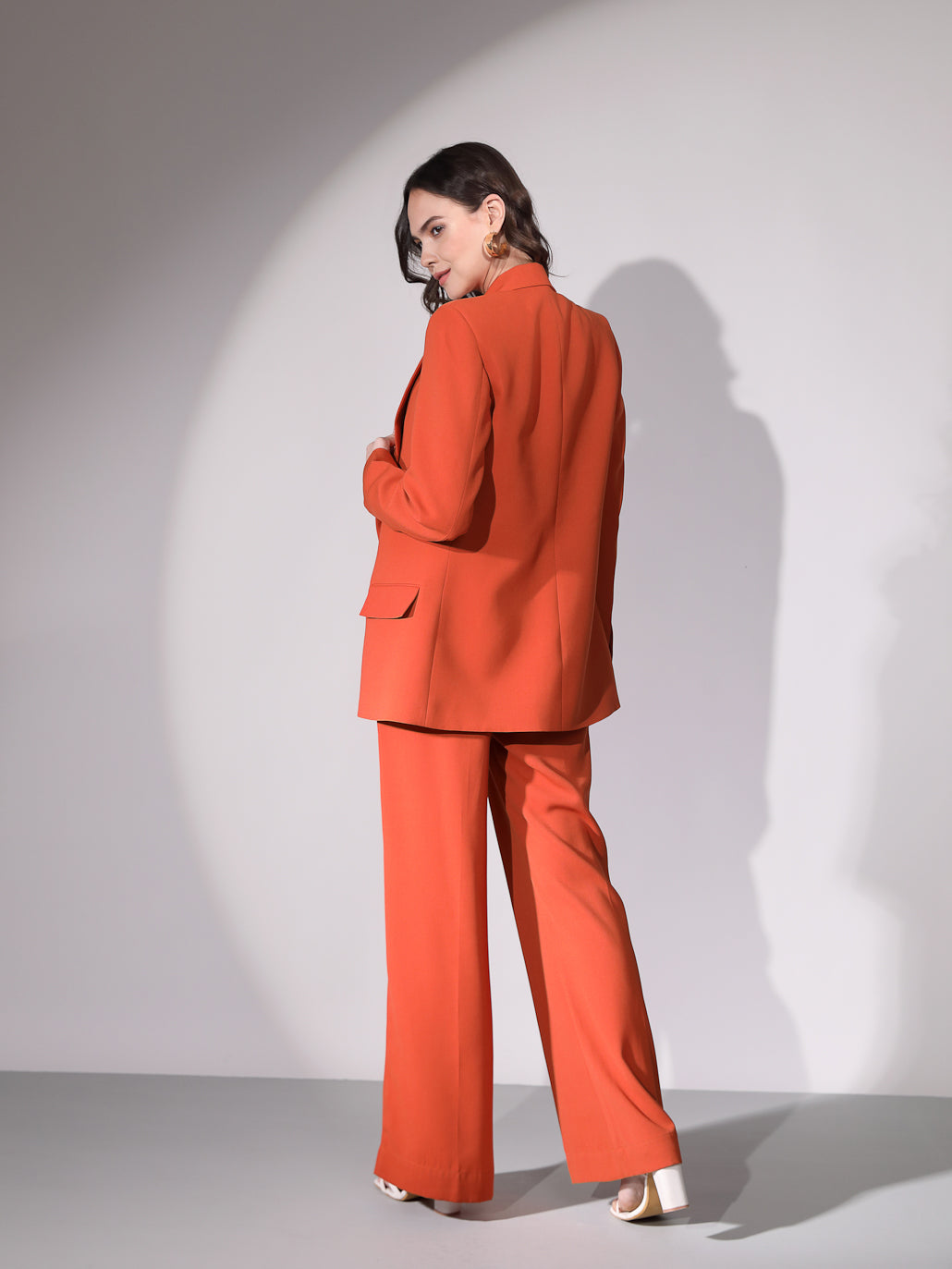 Alexia 3 Pcs Set - Rust Orange