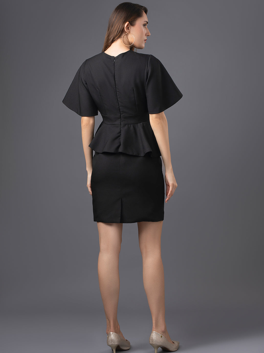 Madison Crepe Set-Black