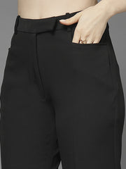 Women Single-Breasted Two-Piece notched lapel Collar Formal Suit